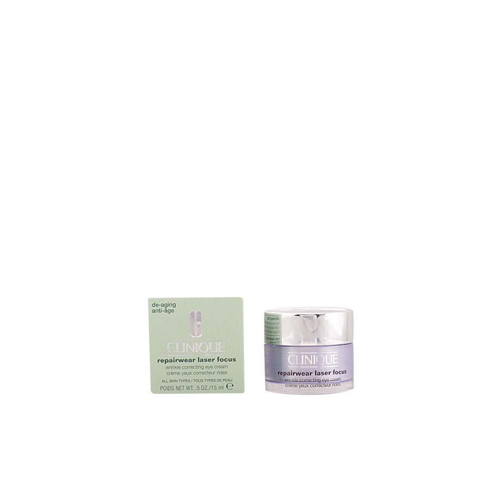 Clinique REPAIRWEAR Laser Focus Creme Olhos 15 ml - Tratamento Anti-Rugas para Mulheres
