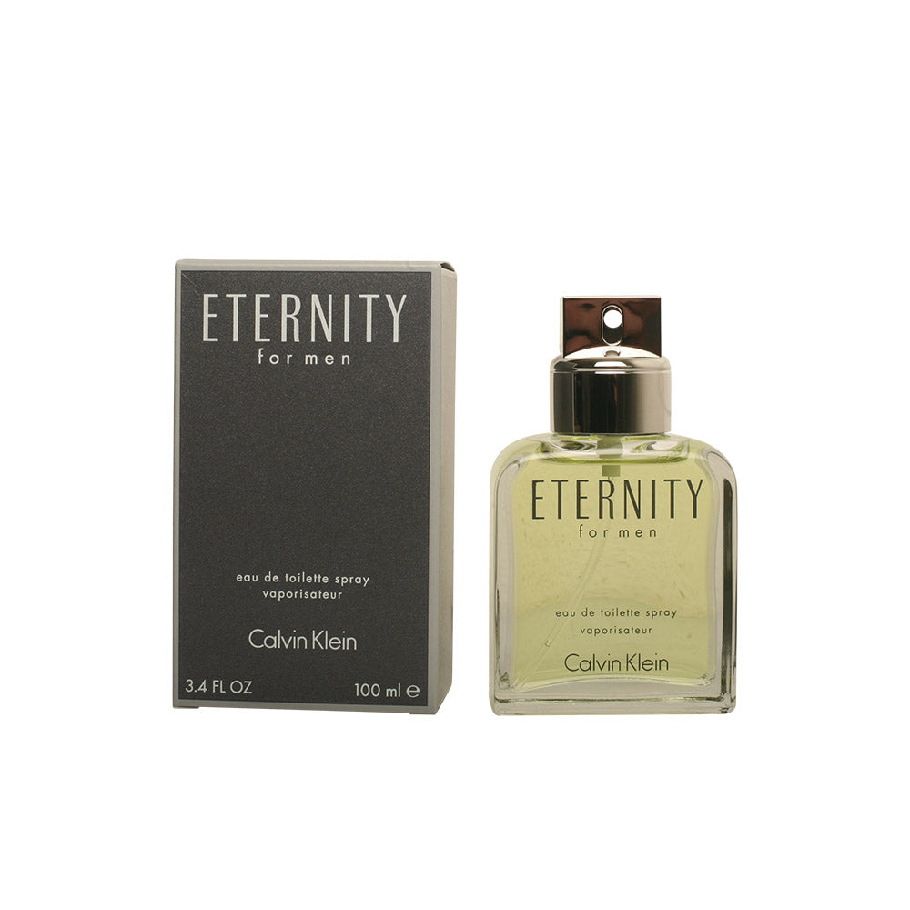 Calvin Klein Eternity for Men Eau de Toilette Spray 100 ml - Fragrância Cítrica e Fougère
