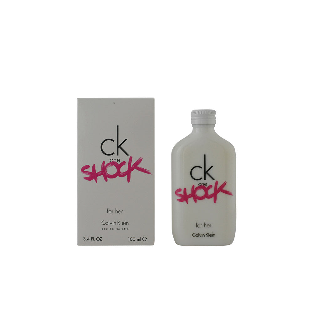 Calvin Klein CK One Shock for Her Eau de Toilette Spray – 3.4 fl oz (100 ml) for Women
