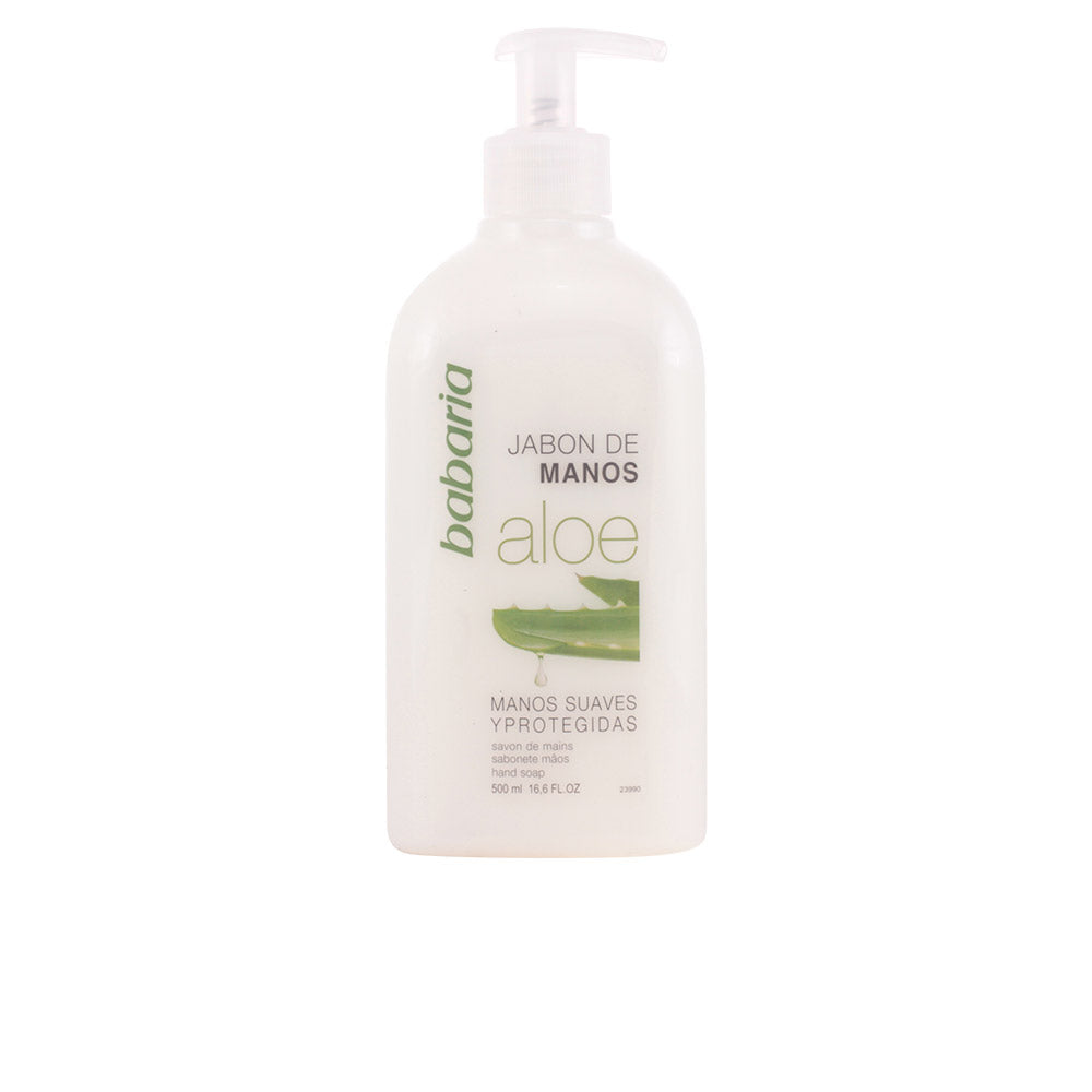 Sabonete líquido de mãos Aloe Vera Babaria 500 ml - Higiene Natural