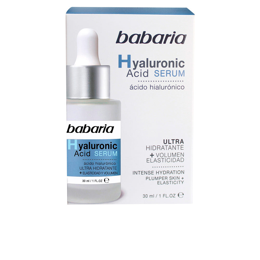 Sérum hidratante de ácido hialurónico Babaria - 30 ml para pele sensível
