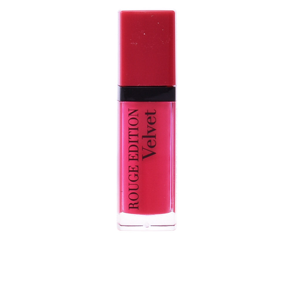 Bourjois Rouge Velvet lipstick líquido #05 Olé Flamingo - Cor Pink Duradoura