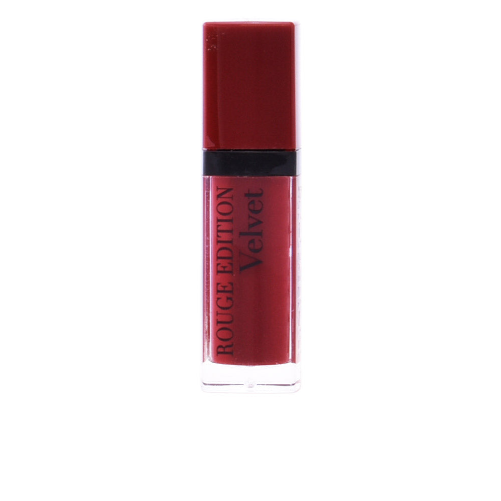 BOURJOIS Rouge Velvet batom líquido #08 Grand Cru - Vermelho waterproof