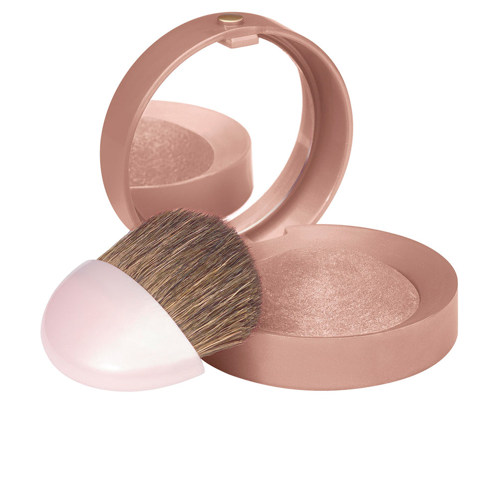 Bourjois LITTLE ROUND Pot Blusher Powder #085 Sienne – Travel Size Face Makeup