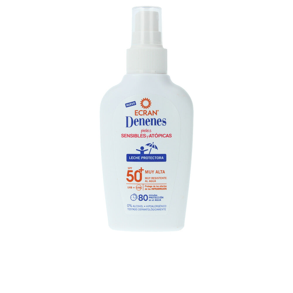 DENENES ECRAN leche protectora SPF 50+ Spray - 100 ml for Sensitive and Atopic Skin