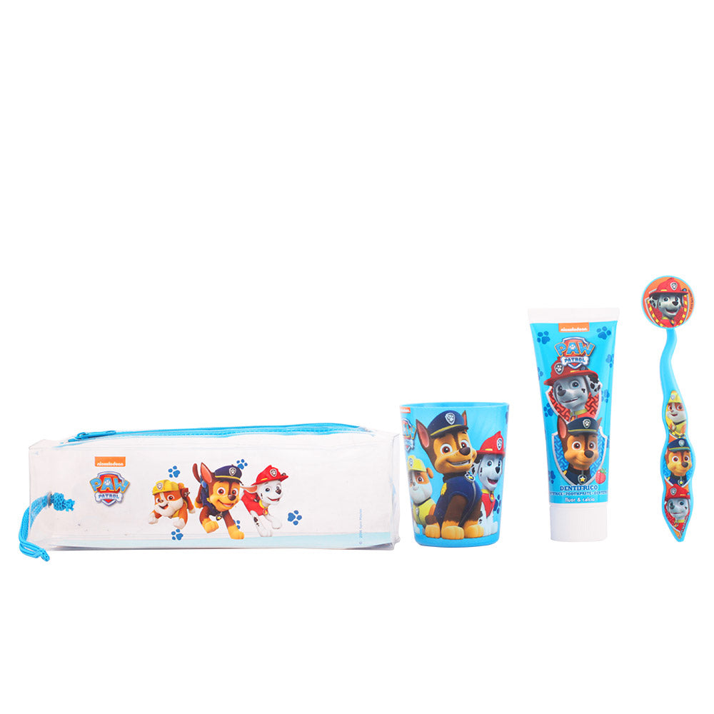 Canto de Higiene Dental Paw Patrol Cartoon - 4 peças para crianças