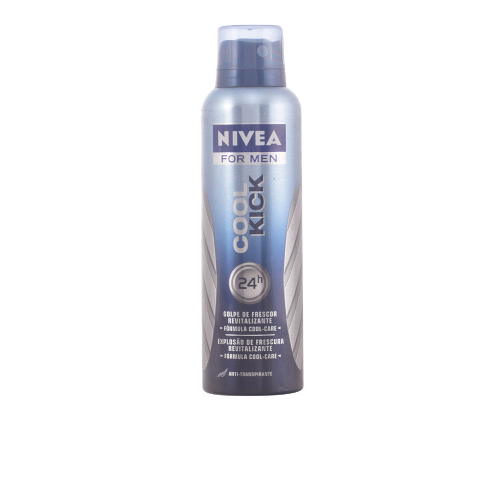 NIVEA Men Cool Kick Spray Desodorante 200ml – Proteção Duradoura para Homens