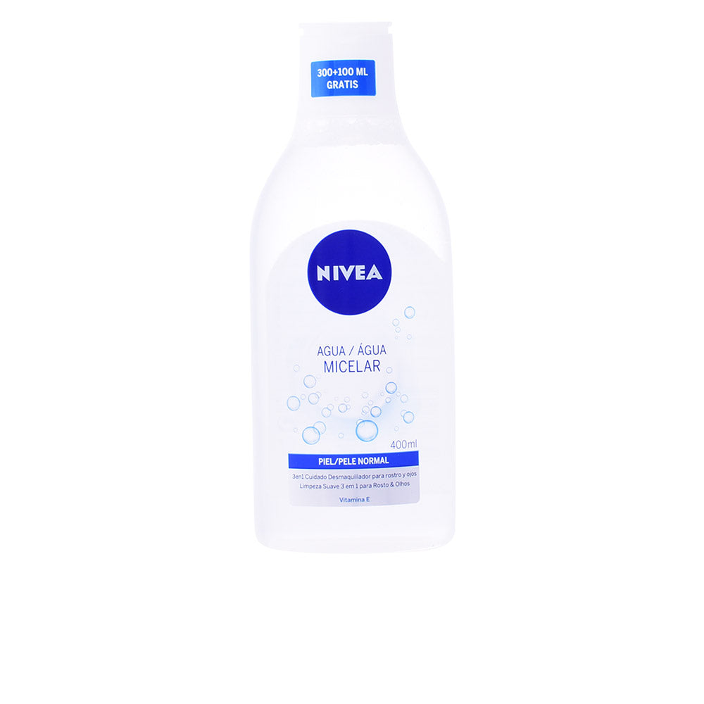 NIVEA Água Micelar para Pele Normal, Limpeza Suave e Eficaz