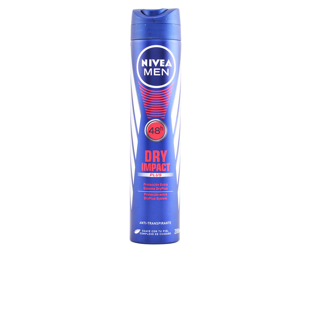 NIVEA Men Dry Impact Desodorizante Spray 200 ml – Proteção Diária