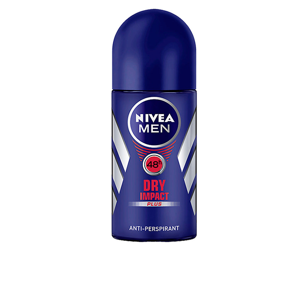 NIVEA MEN Dry Impact Deo Roll-On 50ml – Proteção eficaz sem álcool