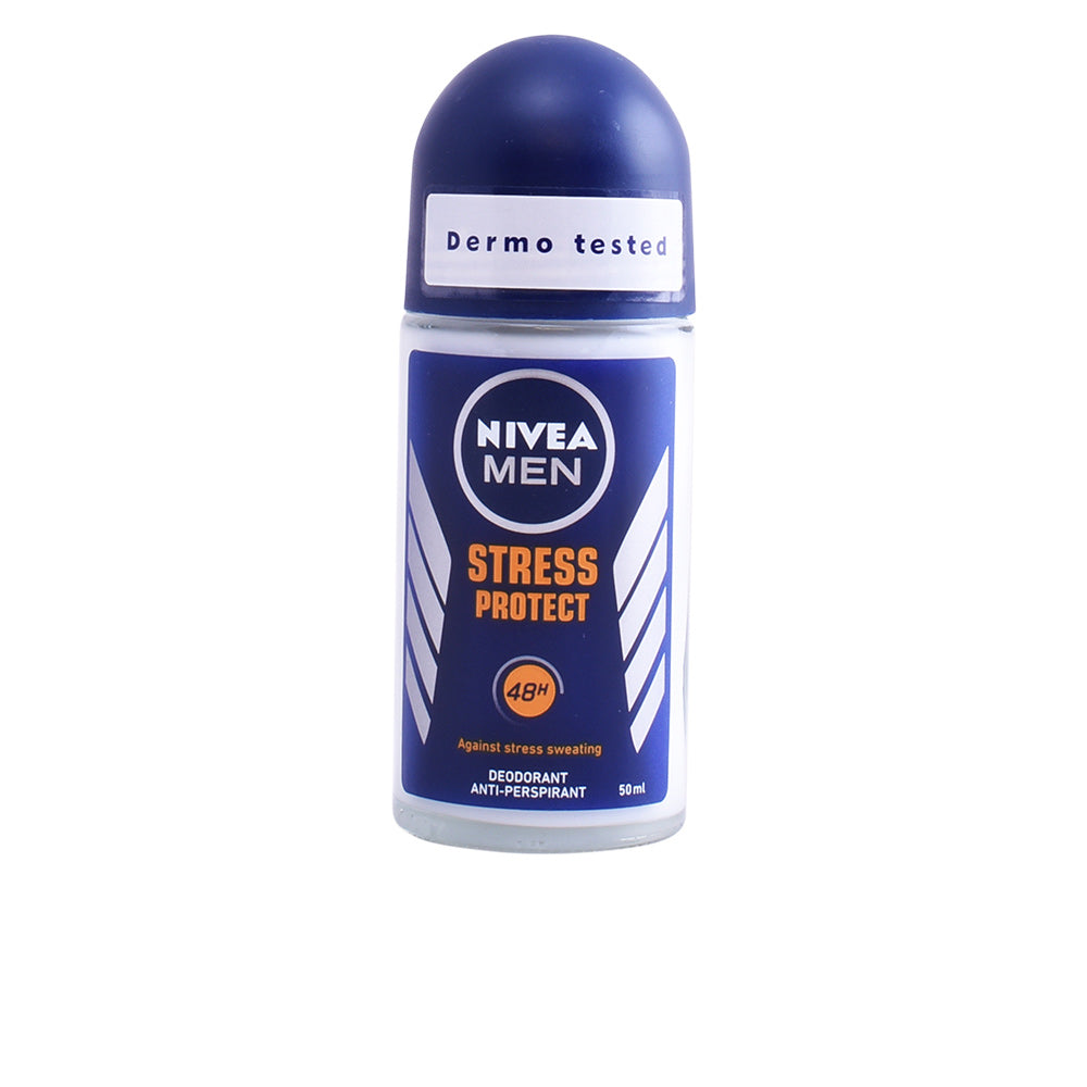 NIVEA Men Stress Protect Desodorizante Roll-On 50ml para Proteção Duradoura