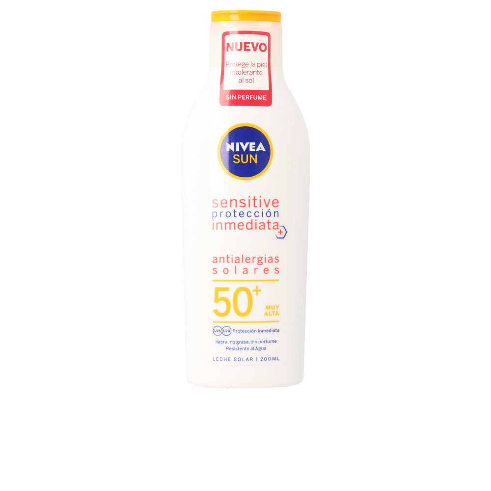 NIVEA Sun Anti-Allergies SPF50+ Leite Solar para Pele Sensível 200ml