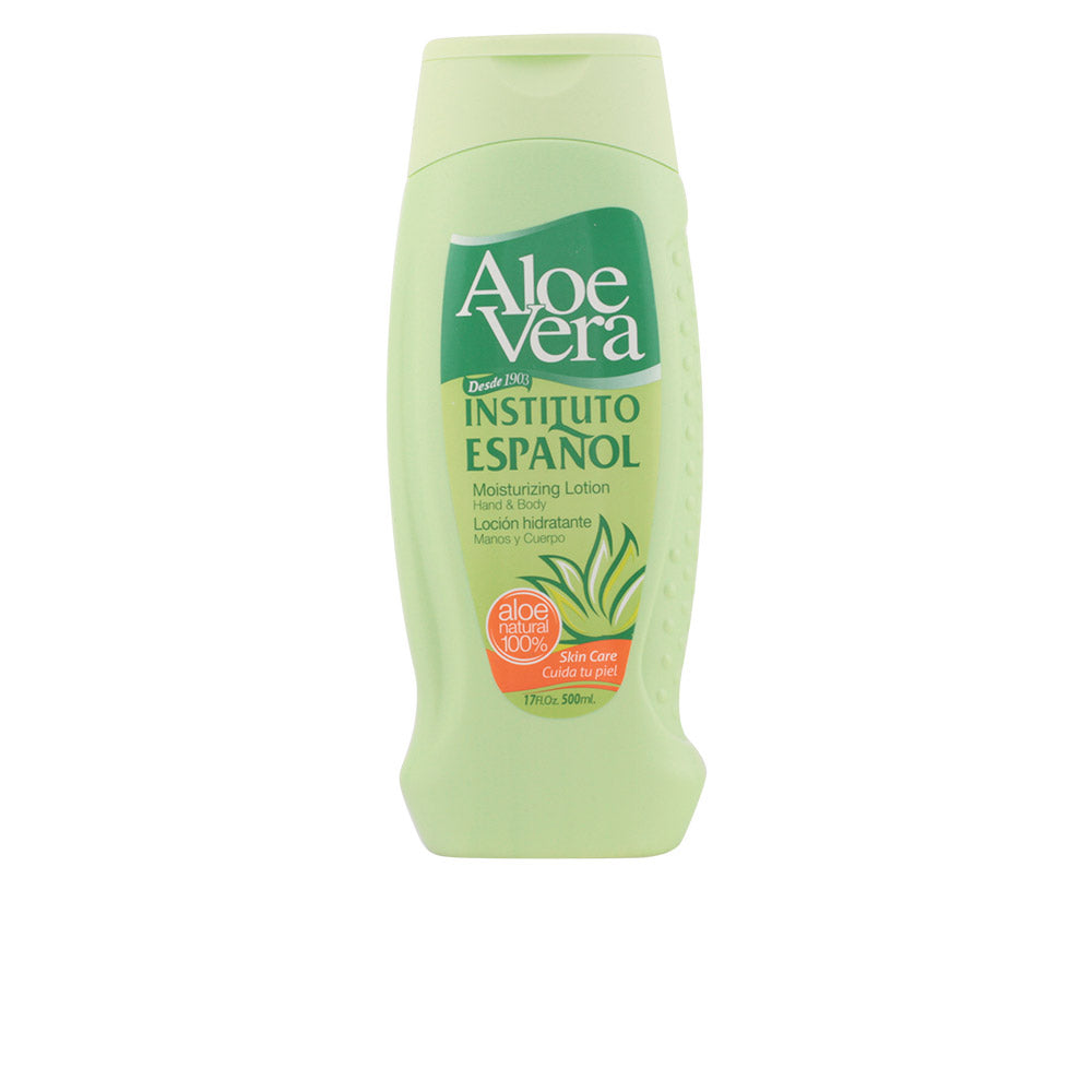 Loción hidratante Aloe Vera Instituto Español 500 ml - Hidratación para todo tipo de pele