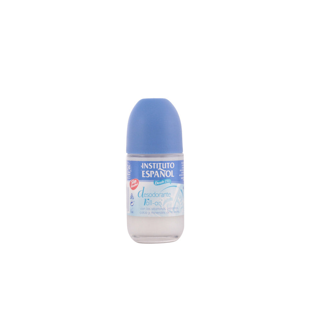 Instituto Español LECHE Y VITAMINAS Deo Roll-on 75ml - Proteção diária e cuidado natural
