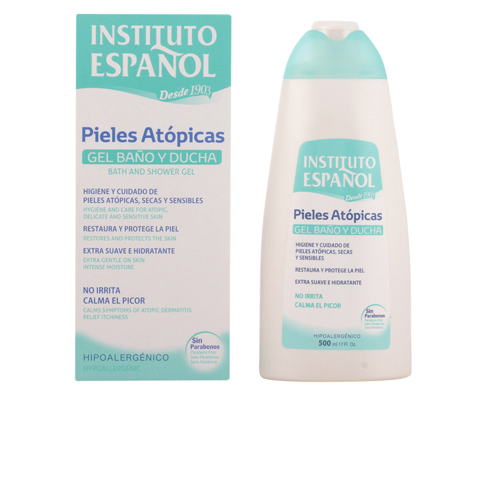 Instituto Español Atopic Skin Gel de Banho 500 ml para Pele Sensível e Seca