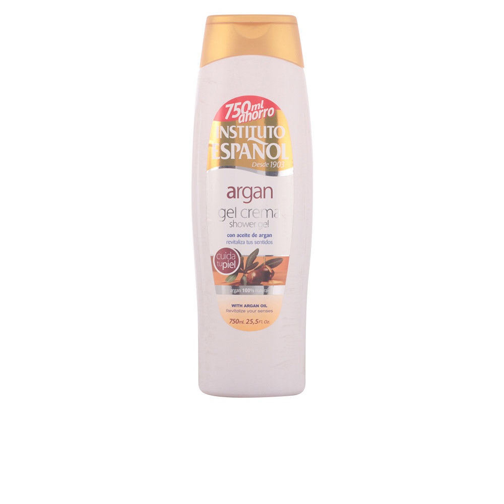Gel de Banho Argán Instituto Español 750 ml - Hidratação para Todos os Tipos de Pele