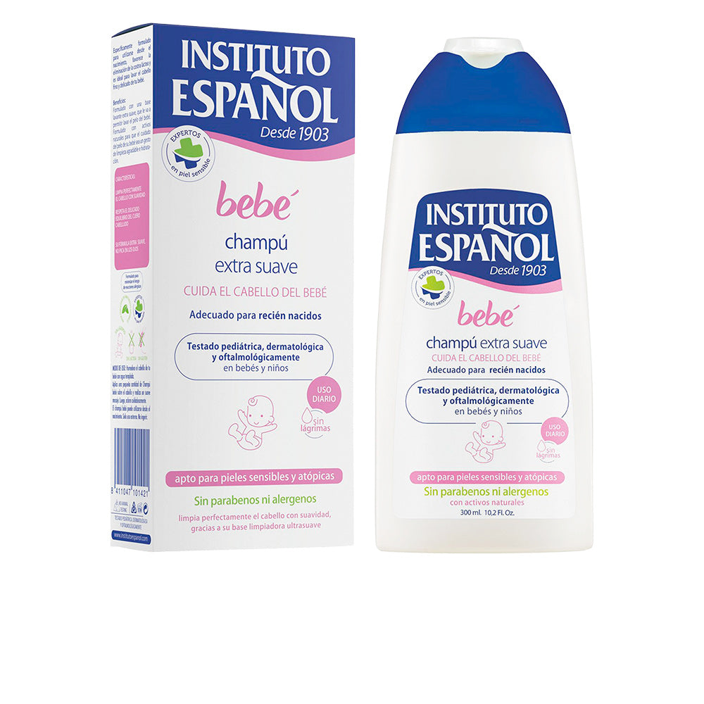 Instituto Español Bebé Extra Gentle Shampoo 300ml - Cuidados delicados para bebés
