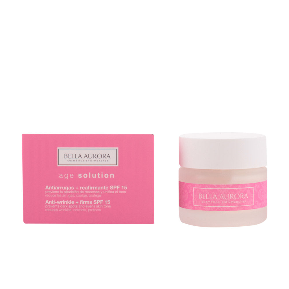 Bella Aurora AGE SOLUTION antiarrugas e reafirmante SPF15 50 ml