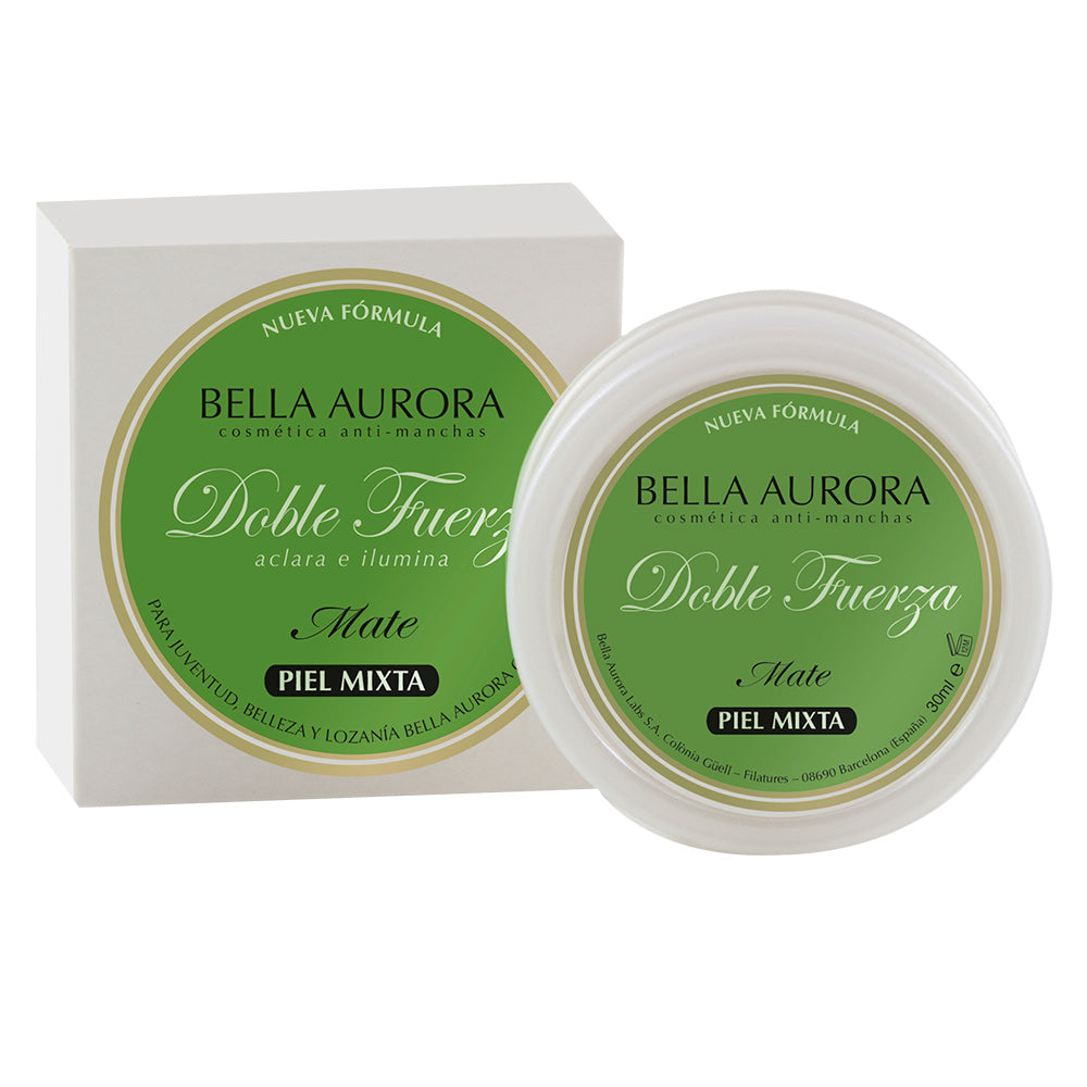 Bella Aurora Doble Força Matificante Creme Anti-Manchas para Pele Mista, 30ml