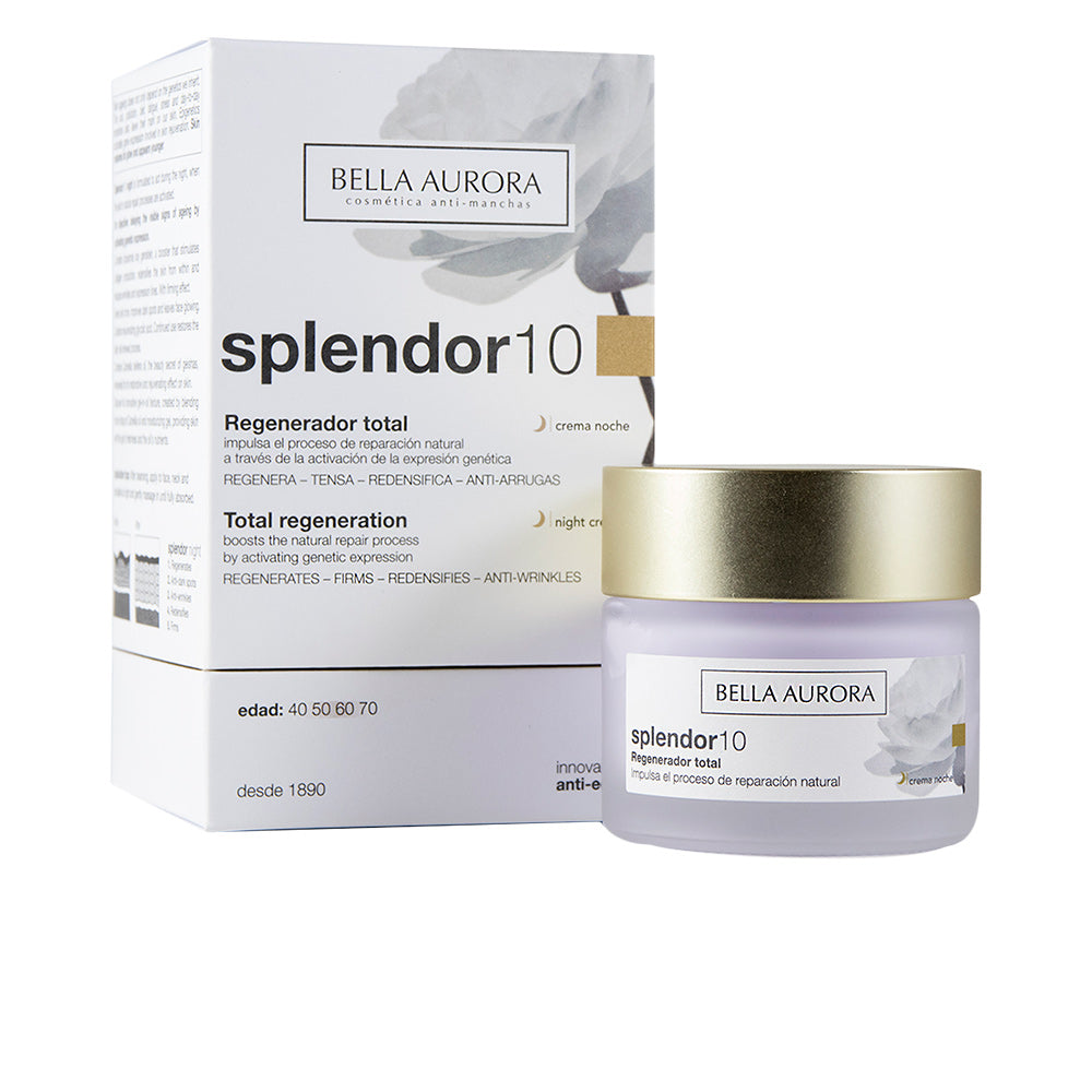 Bella Aurora SPLENDOR 10 regenerador facial noturno para piel madura