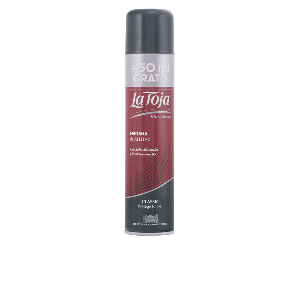 Espuma de Barbear Hydrothermal LA TOJA 250ml - Confort e Eficiência