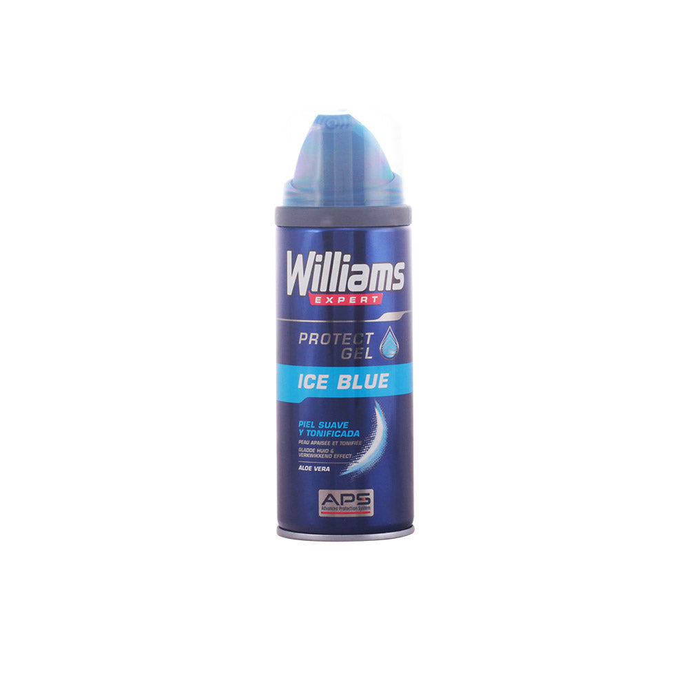 Williams ICE BLUE Shaving Gel - 200 ml for Men with Refreshing Cooling Effect