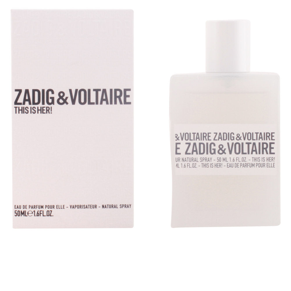 This Is Her! Eau de Parfum ZADIG &amp; VOLTAIRE 50 ml – Elegância Floral Oriental