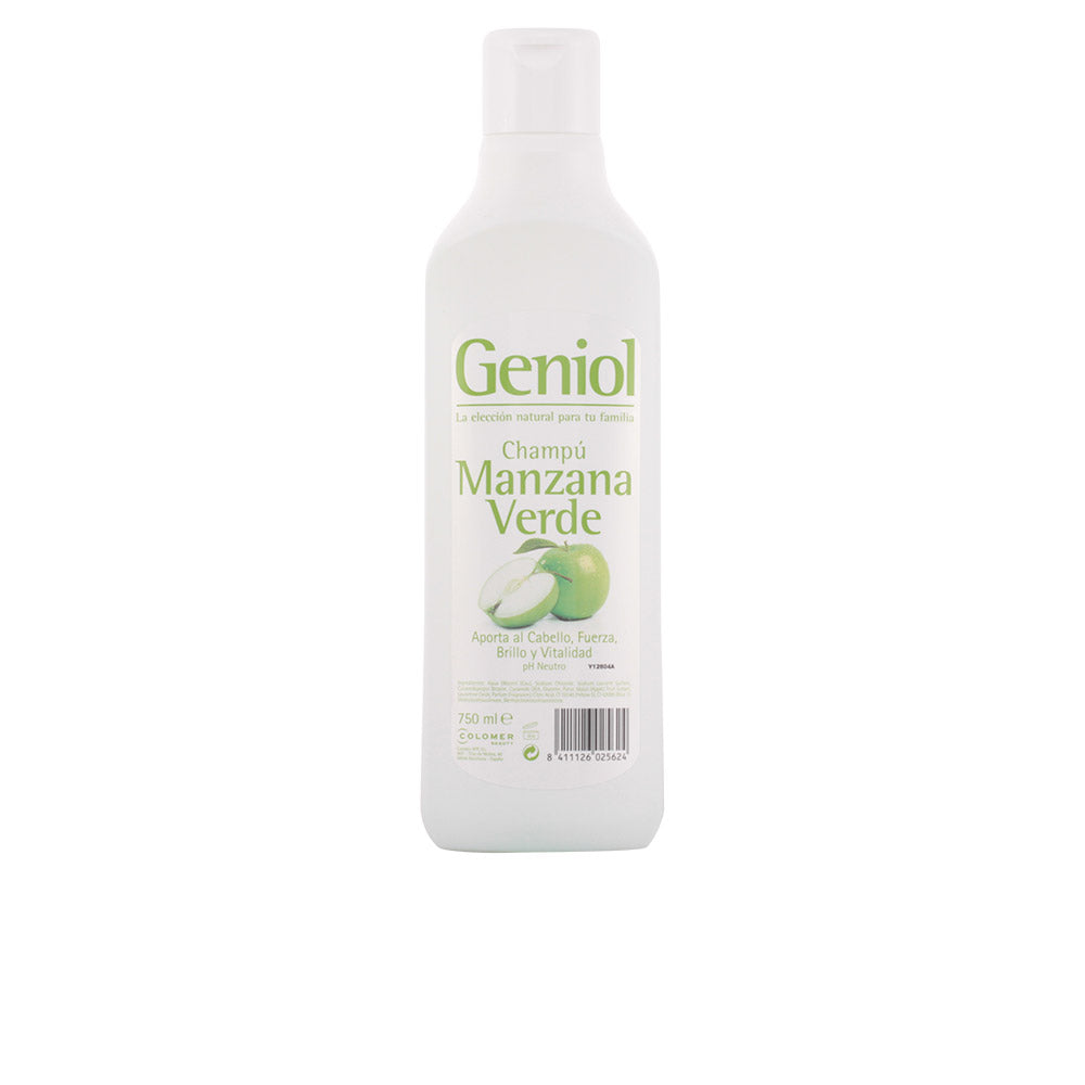GENIOL champô maçã verde 750 ml para todos os tipos de cabelo