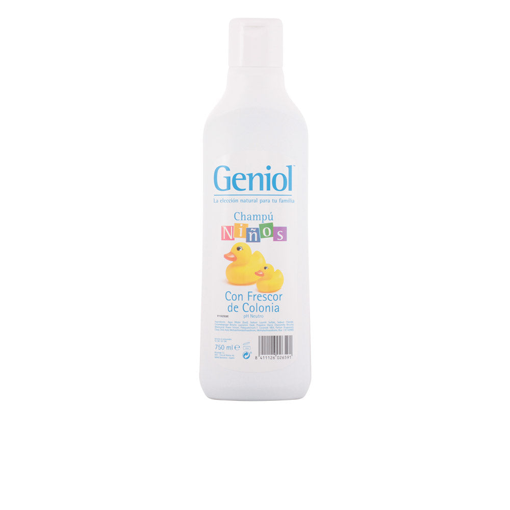 GENIOL Champô Infantil 750 ml – Cuidado Suave para Todo Tipo de Cabelo