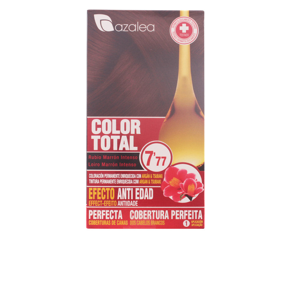 Azalea COLOR TOTAL #7,77 - Loira Castanha Intensa para Cabelo Feminino