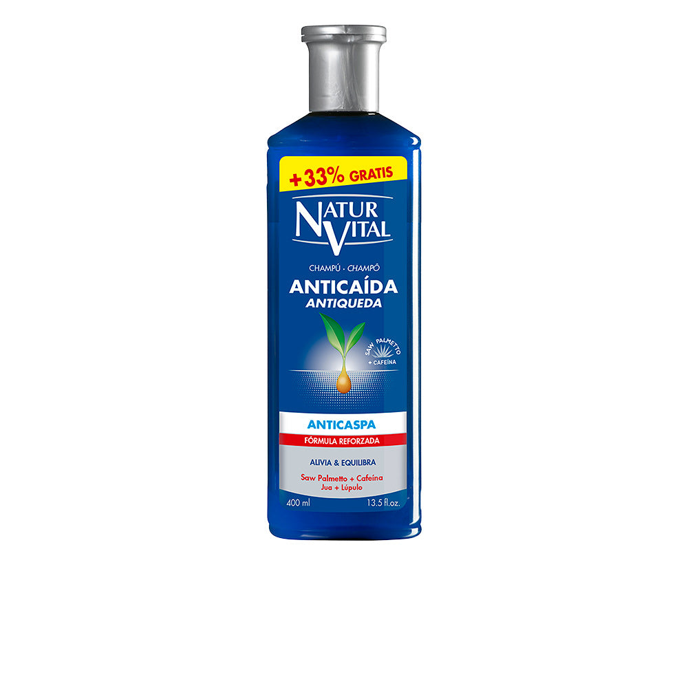 NATUR VITAL Shampoo Anticaída Homens 300ml - Combate Queda e Renovação Capilar