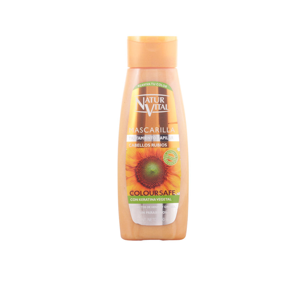 Natur Vital ColourSafe Blonde Hair Mask 300 ml – Nourishing Natural Ingredients for Blonde Hair