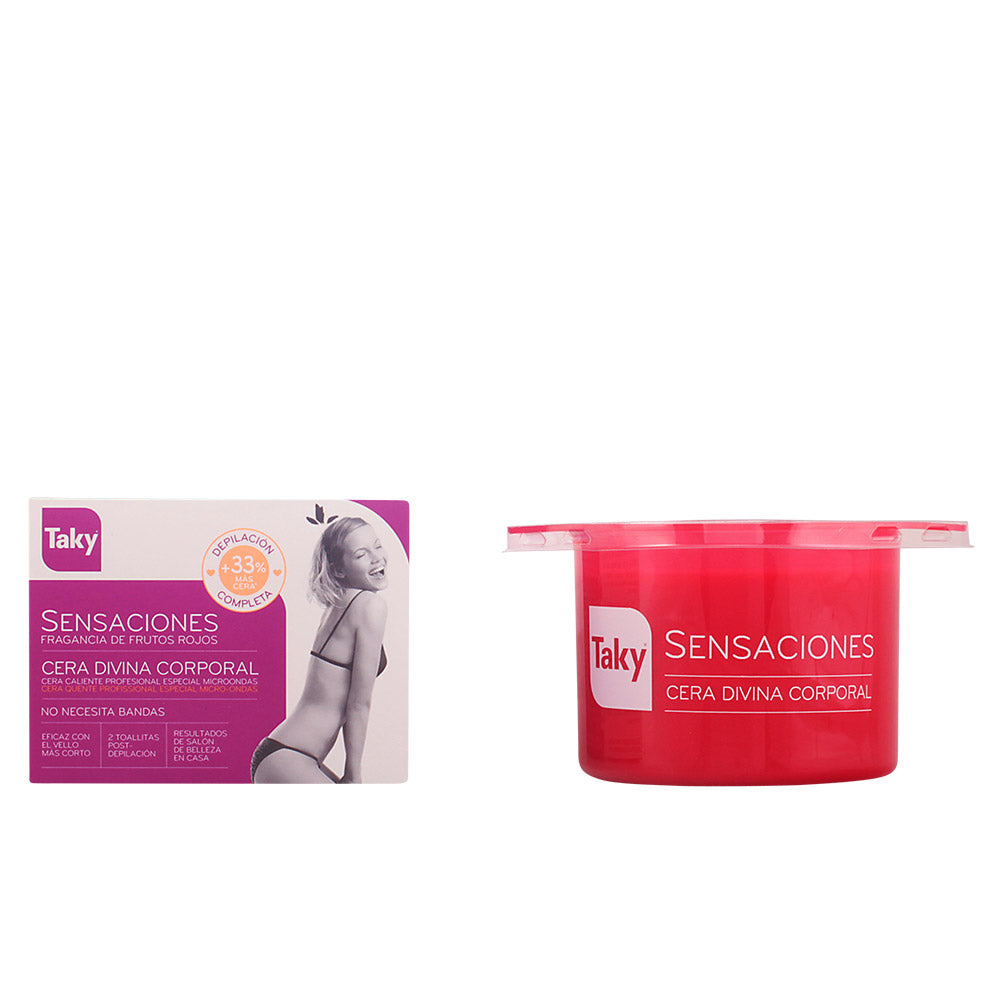 Taký SENSATIONS Divine Body Wax 14 oz – Gentle Hair Removal for Women