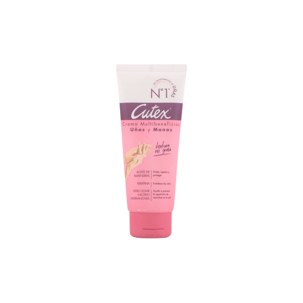 Creme de Mãos e Unhas Almond Milk CUTEX 100ml - Hidratação Profunda