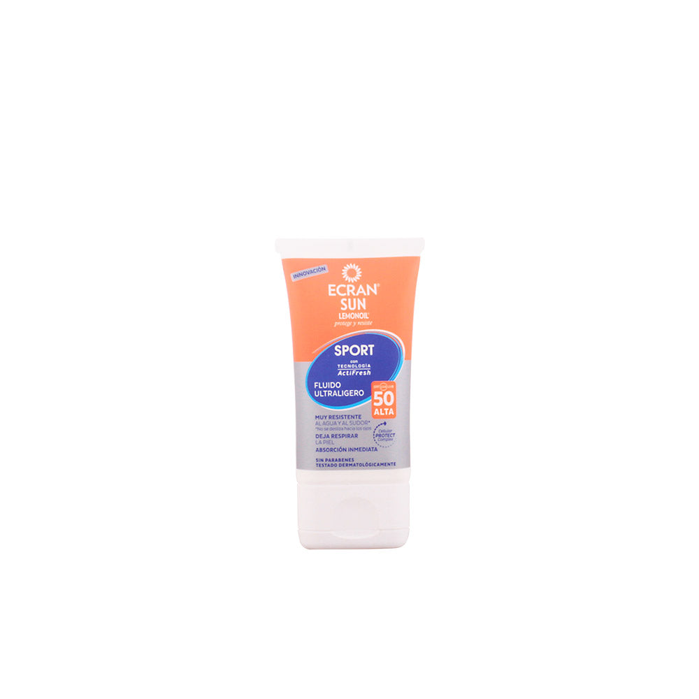 Ecran Sunnique Sport Fluid SPF50 Ecran Solar para Todo Tipo de Peles
