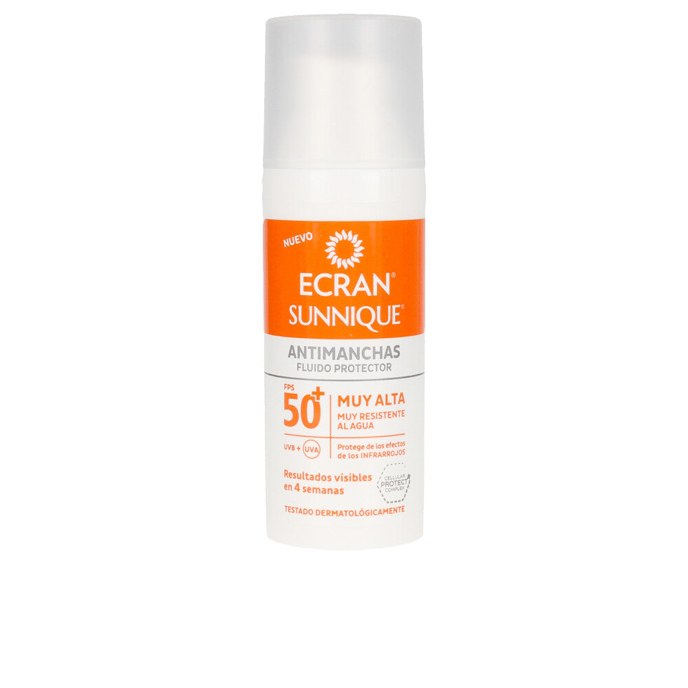 ECRAN Sunnique protetor solar SPF50+ com ação anti manchas 50ml