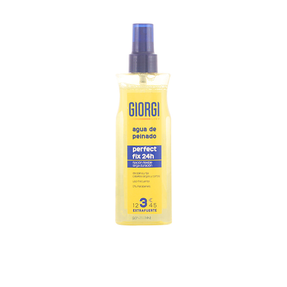Giordi Perfect Fix Styling Water 150ml - Fixação duradoura para todo tipo de cabelo