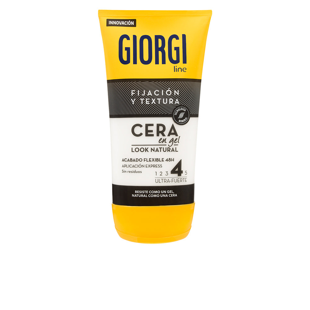 GIORGI Line Hold and Texture Gel Wax No. 4 - Fixação Natural 145ml