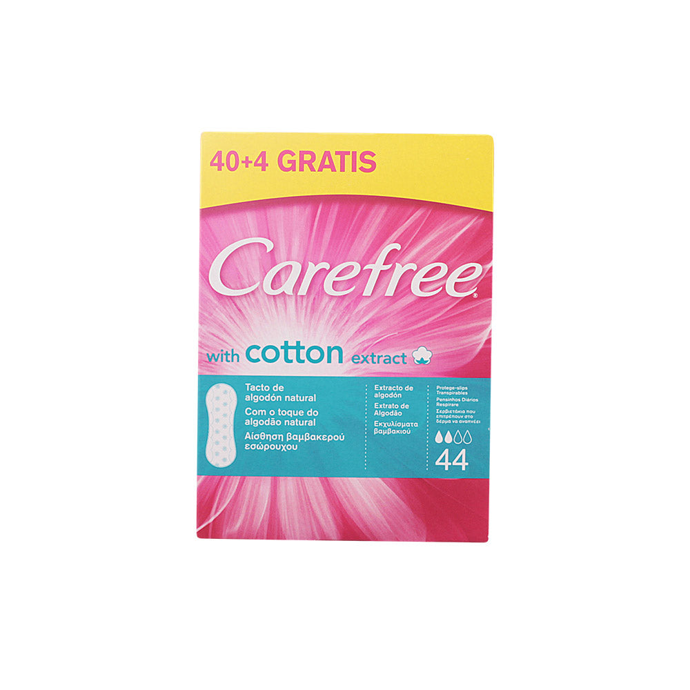 Protetor Respirável CAREFREE 44 unidades para Mulher - Conforto e Proteção Diária
