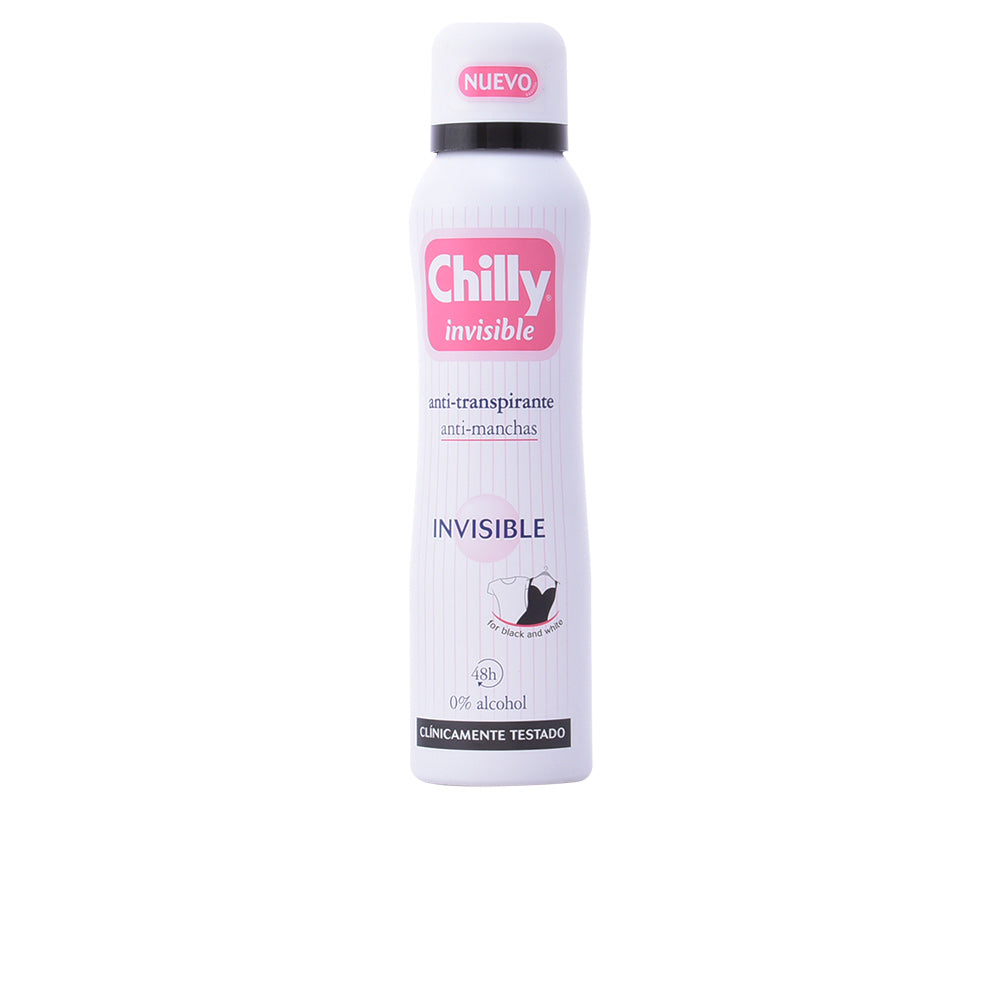 Chilly INVISIBLE deodorant spray para mulher - proteção invisível 150 ml