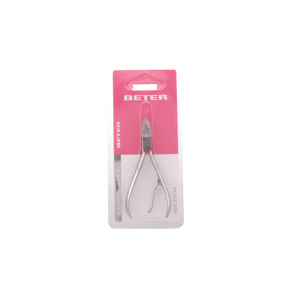 Alicate Manicure Beter Inox 10 cm para cuidados de unhas precisos