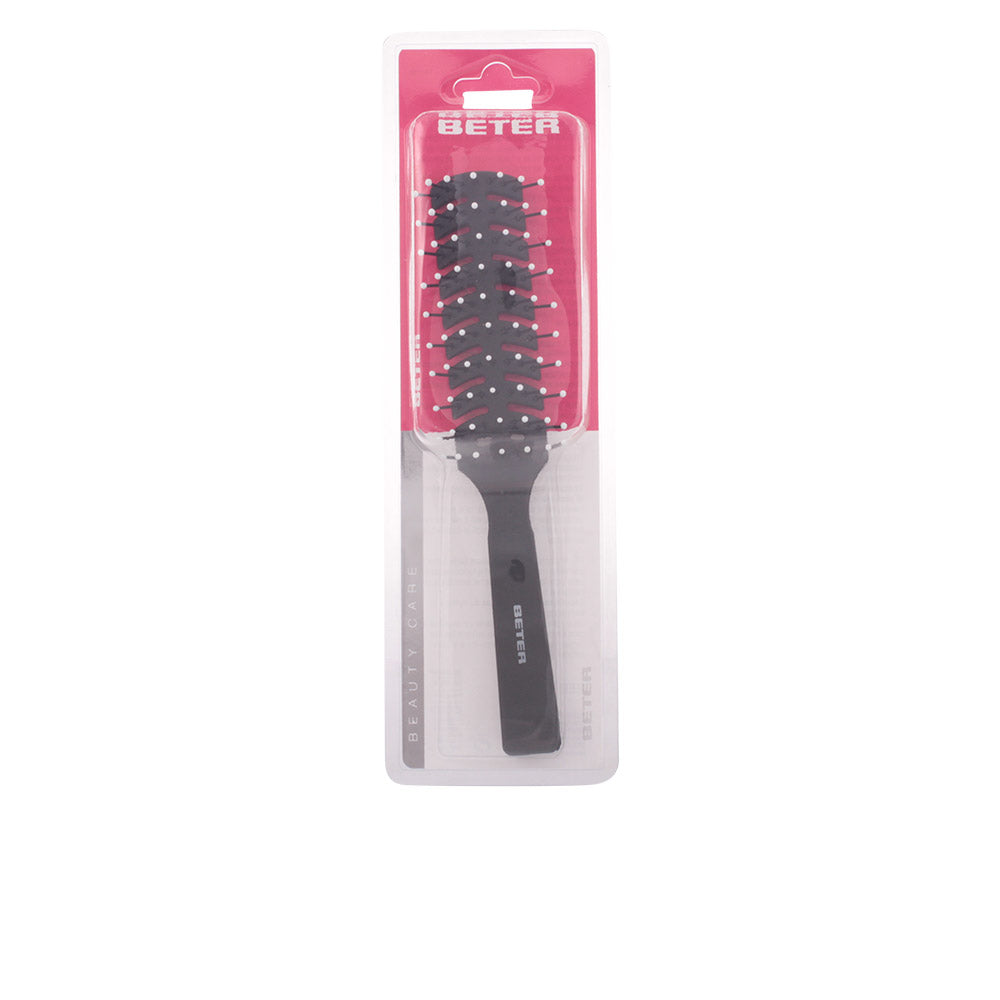 BETER escova esqueleto com cerdas de nylon para cabelo feminino