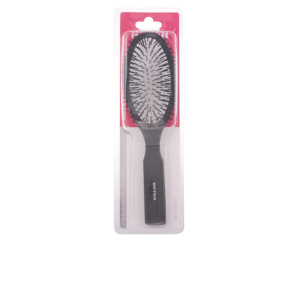 BETER escova ovalada pneumática com cerdas de nylon de 18 cm para cabelo feminino
