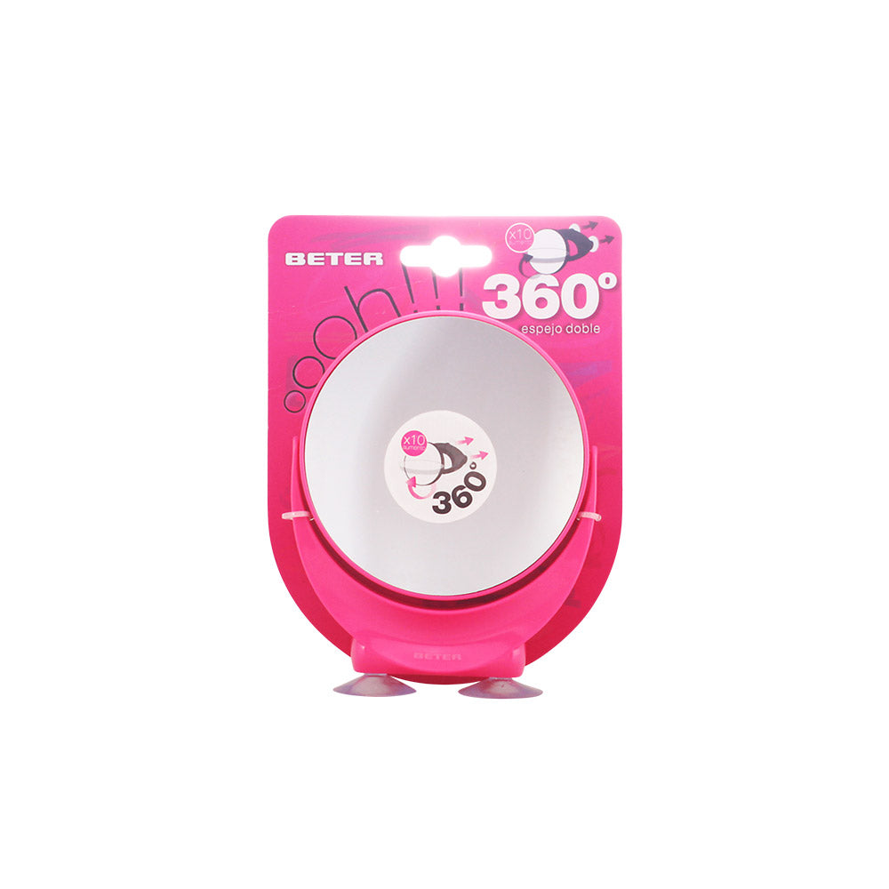 Espelho OHH! 360º com ampliação 10x e ventosas - BETER