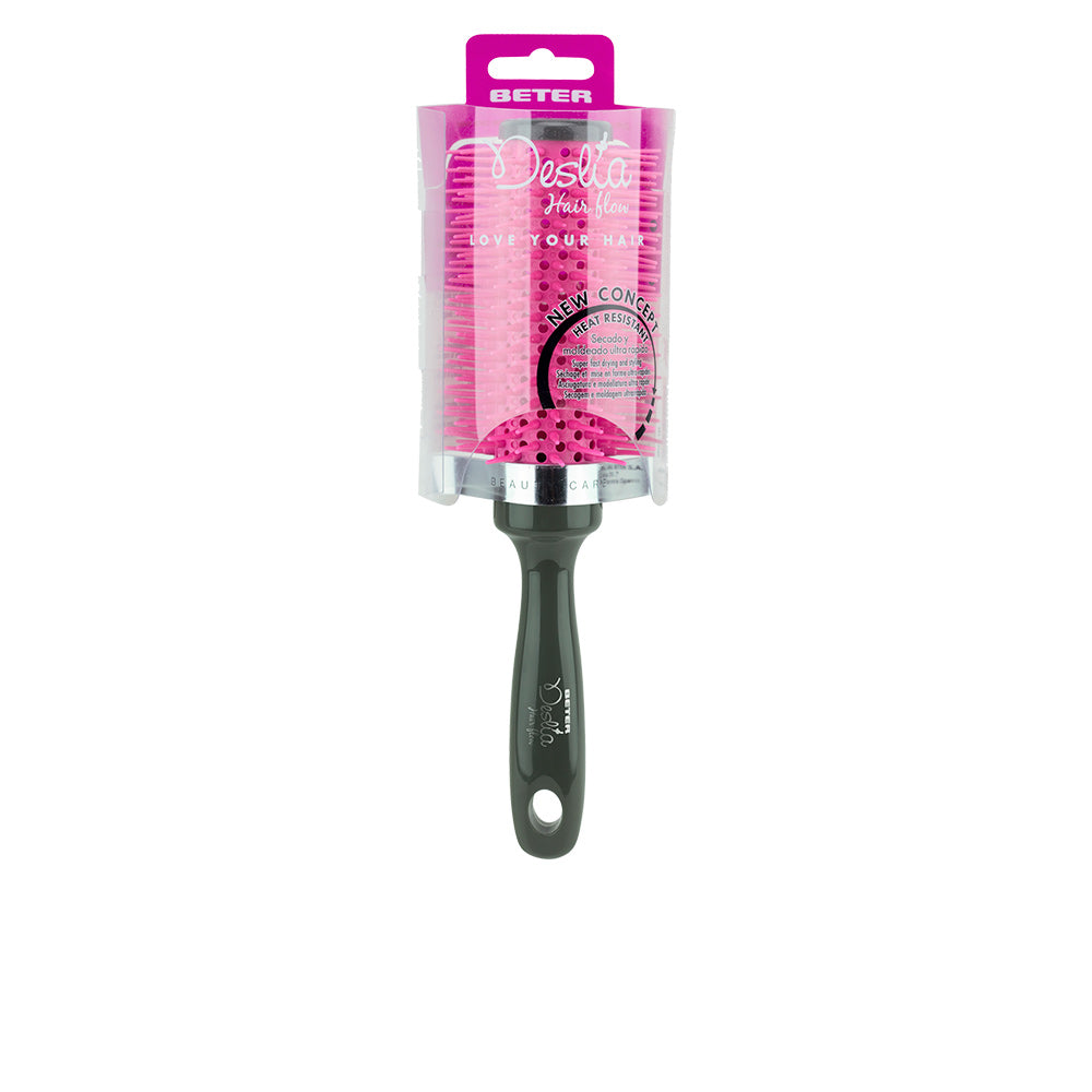 BETER DESLIA HAIR FLOW escova redonda de 33 mm para cabelo feminino
