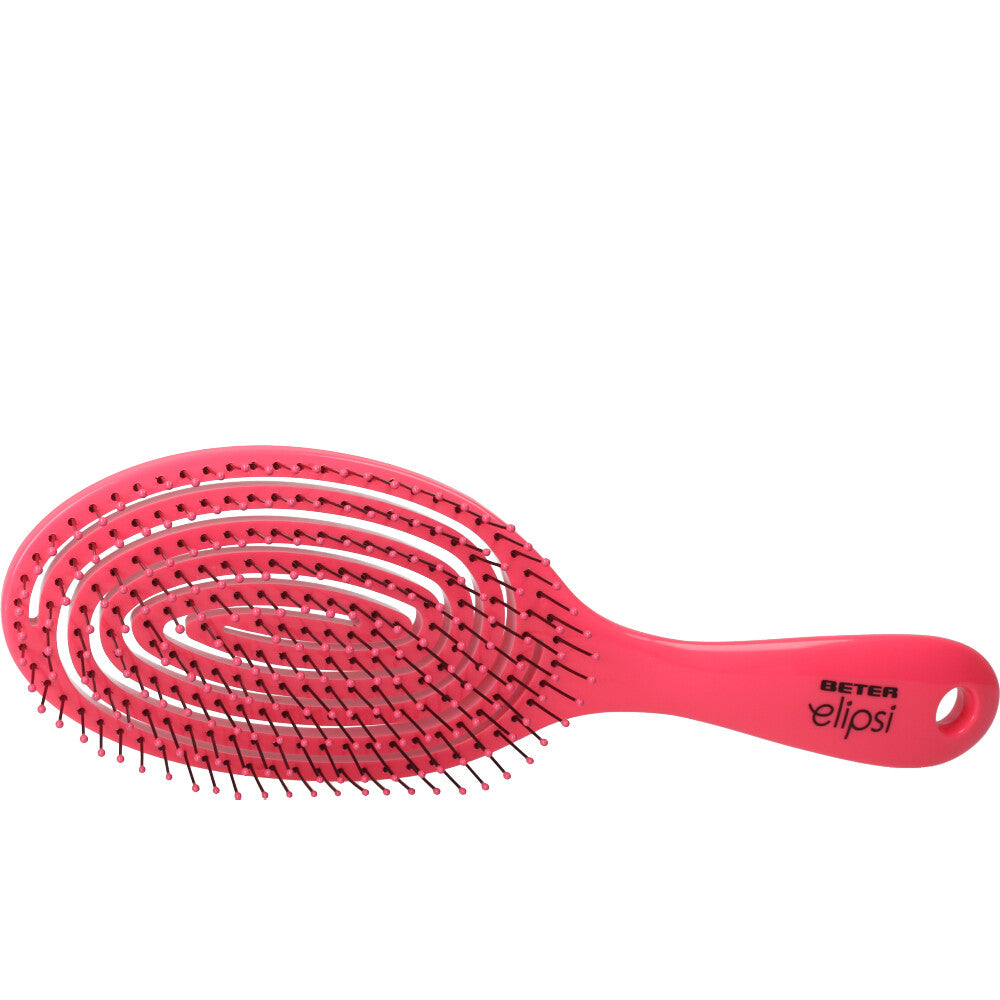 BETER Elipsi Cepillo Flexível Grande Fucsia para Cabelos