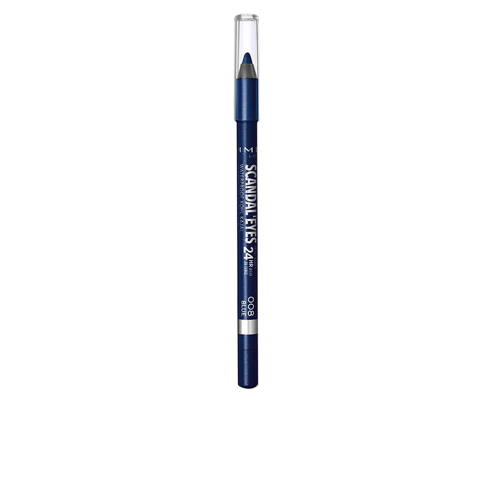 Rimmel London SCANDALEYES Kohl Kajal Waterproff azul #008 – Olho intenso e duradouro