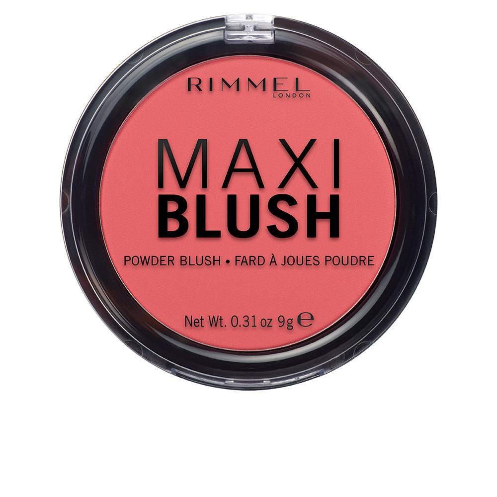 Rimmel London Maxi Blush Powder Blush #003 Wild Card – Cruelty-Free Dust Finish for a Natural Glow