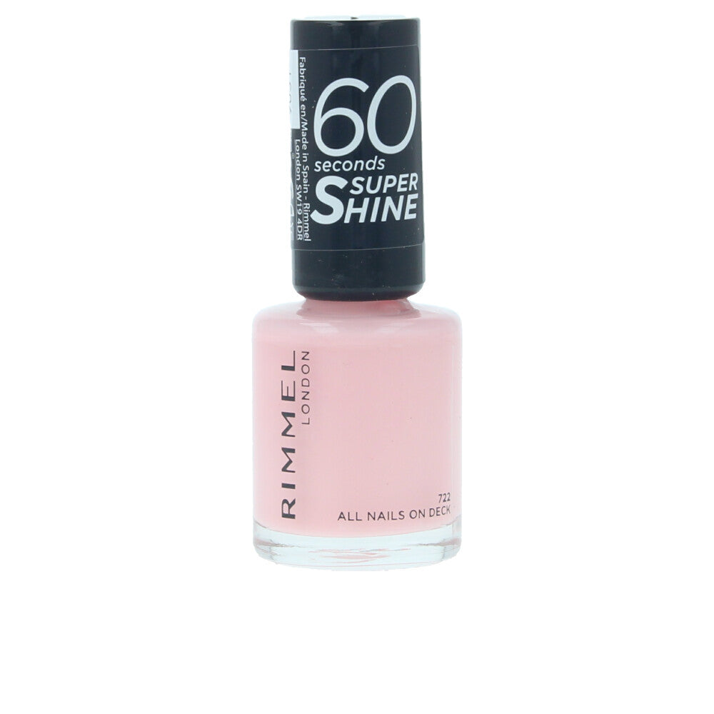 Rimmel London 60 Seconds Super Shine Esmalte de Unhas All Nails on Deck 8ml