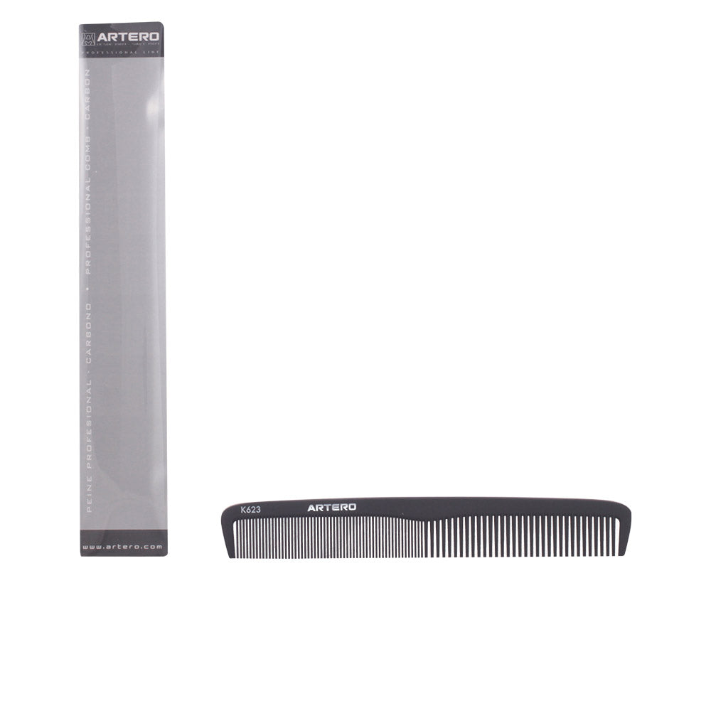 Artero Carvão Pente #189 mm para Todos os Tipos de Cabelo